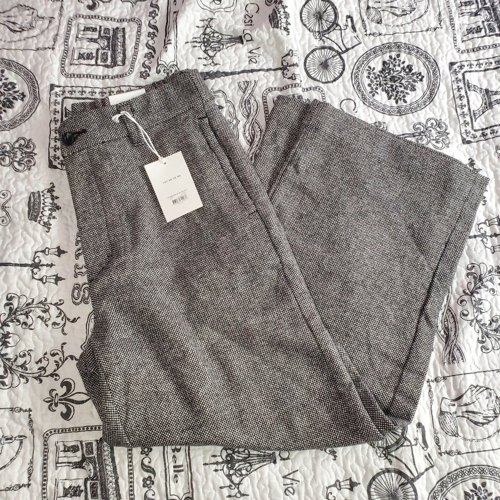Free assembly wide leg pants